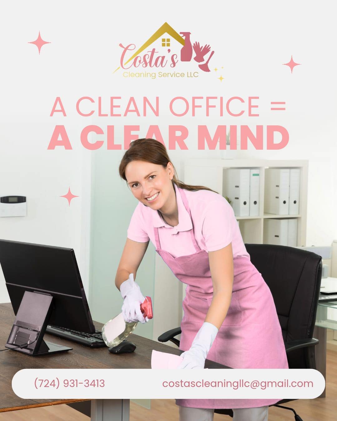 Professional cleaning team